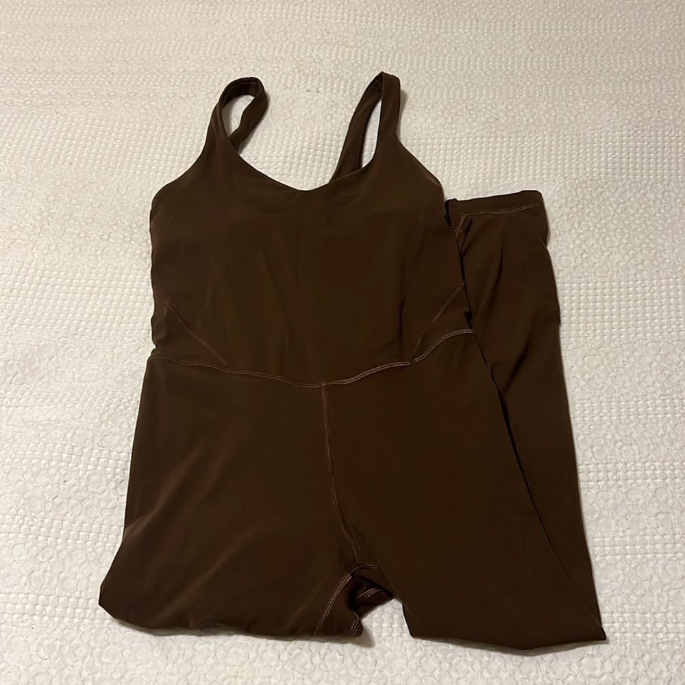 Lululemon Align Bodysuit 25” Java Sz 6 - image 4